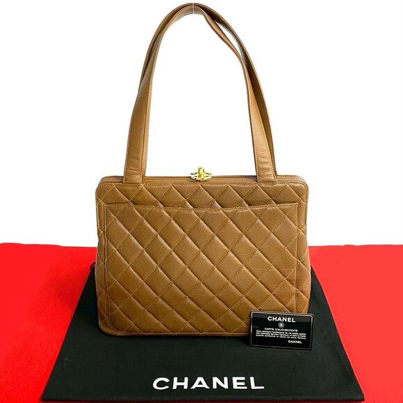 Chanel Matelasse Caviar Skin 2way Bag - Picture 1 of 6